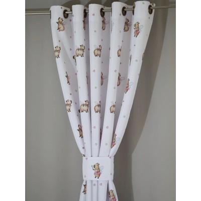 Zasłona do pokoju dziecka w kapibary 349 – Zasłony – zdjęcie 2
