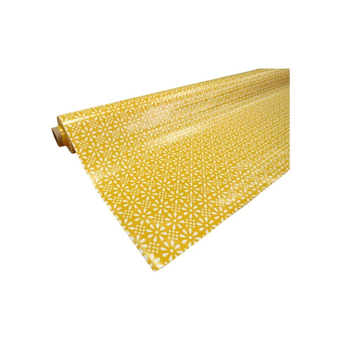 Cerata stołowa żółta wzór geometryczny 052 – Dodatki – zdjęcie 1