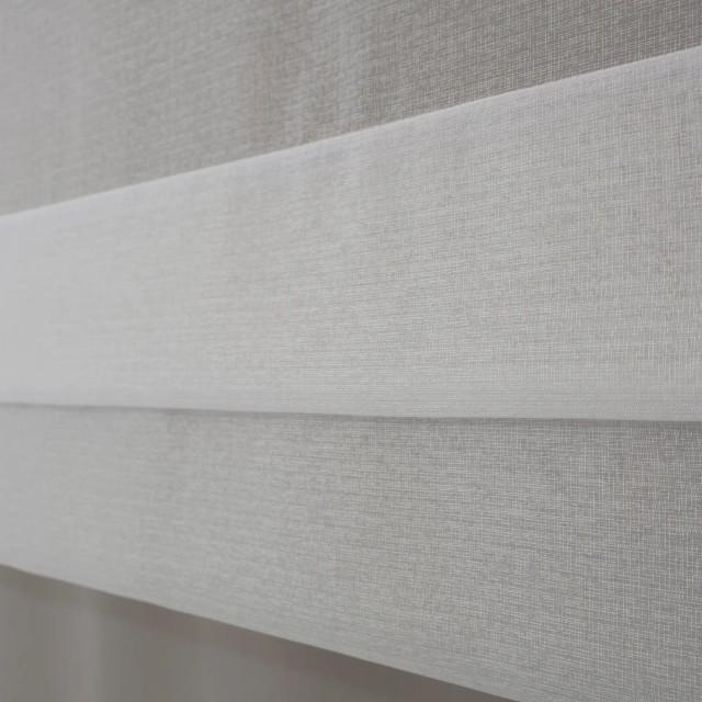 Firana panelowa roletka z falbaną z dodatkiem złotego 355 – Firany – zdjęcie 4