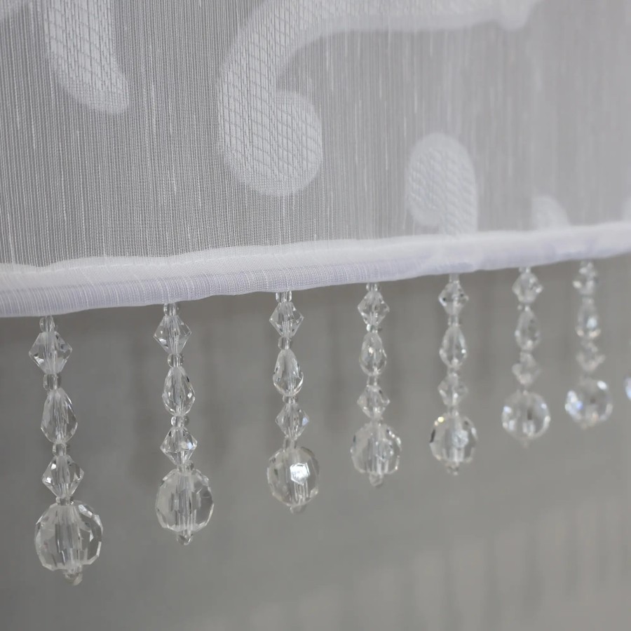 Firana panelowa z koralikami ESY FLORESY 356 – Firany – zdjęcie 1