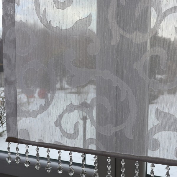 Firana panelowa z koralikami ESY FLORESY 356 – Firany – zdjęcie 2