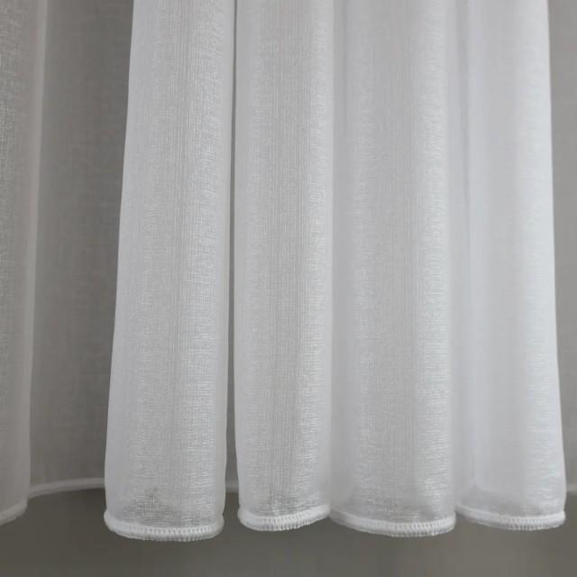 Elegancka, klasyczna firana z woalu sable z ołowianką 370 – Firany – zdjęcie 1