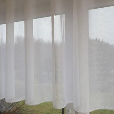 Elegancka, klasyczna firana z woalu sable z ołowianką 370 – Firany – zdjęcie 2