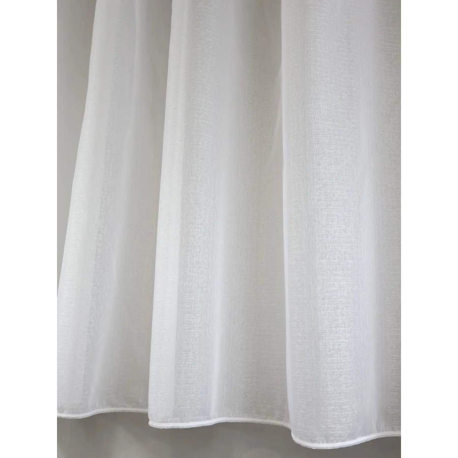 Elegancka, klasyczna firana z woalu sable z ołowianką 370 – Firany – zdjęcie 3