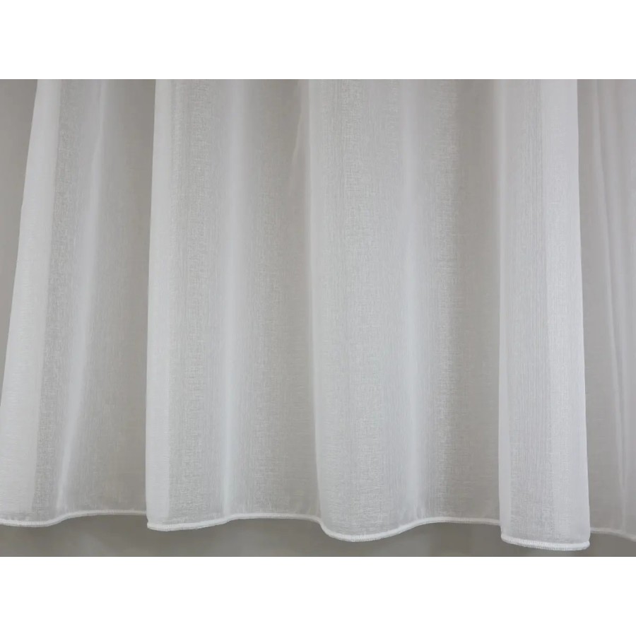 Elegancka, klasyczna firana z woalu sable z ołowianką 370 – Firany – zdjęcie 4