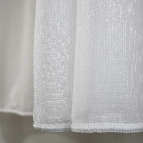 Elegancka, klasyczna firana z woalu sable z ołowianką 370 – Firany – zdjęcie 5