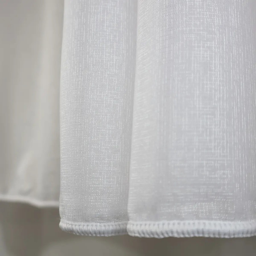 Elegancka, klasyczna firana z woalu sable z ołowianką 370 – Firany – zdjęcie 5