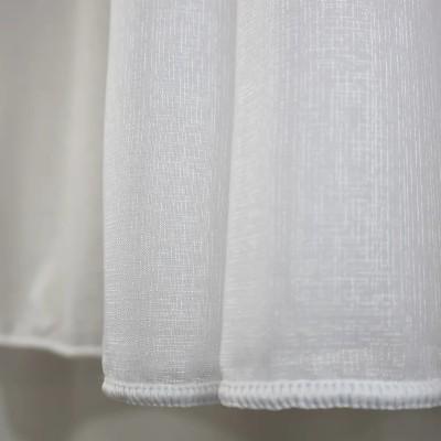 Elegancka, klasyczna firana z woalu sable z ołowianką 370 – Firany – zdjęcie 5