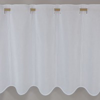 Biała zazdrostka batyst matowy