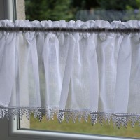 Zazdrostka biała batyst połyskujący z gipiurą 418
