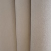 Zasłona welurowa velvet beżowa 084