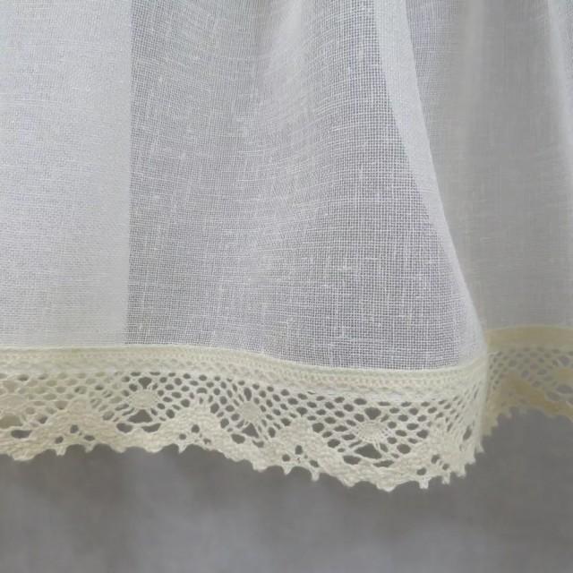 Firana do kuchni żonkile komplet 068 – Do kuchni – zdjęcie 4