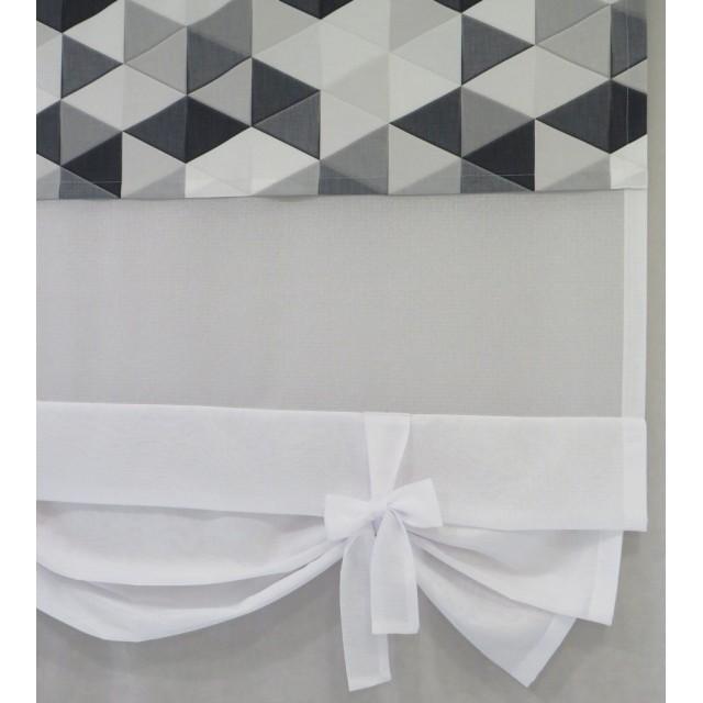 Firana panelowa roletka z lambrekinem  058 – Firany – zdjęcie 1