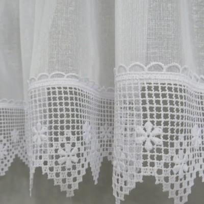 Firana do kuchni kwiaty komplet 075 – Do kuchni – zdjęcie 4