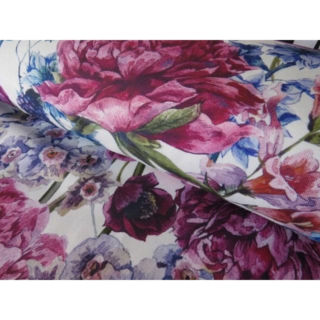 Zasłona gotowa w kwiaty retro 051 – Zasłony – zdjęcie 4