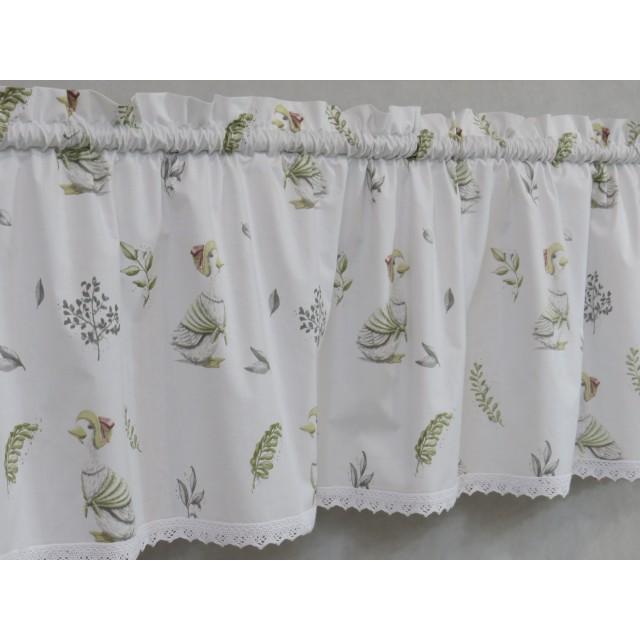 Firana komplet do kuchni bawełna gąski 085 – Do kuchni – zdjęcie 6