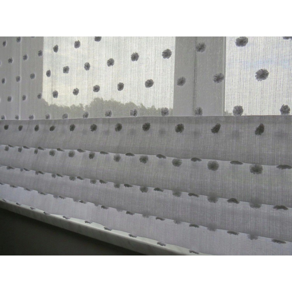 Firana panelowa z zakładkami bąbelki 011 Altisidora Firany Orzesze - 4