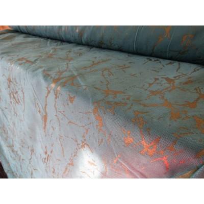 Tkanina marmurek turkusowo morski 091 – Na metry – zdjęcie 4