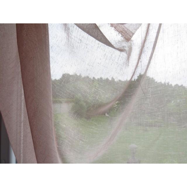 Tkanina firana w kolorze różowym 047 – Na metry – zdjęcie 4