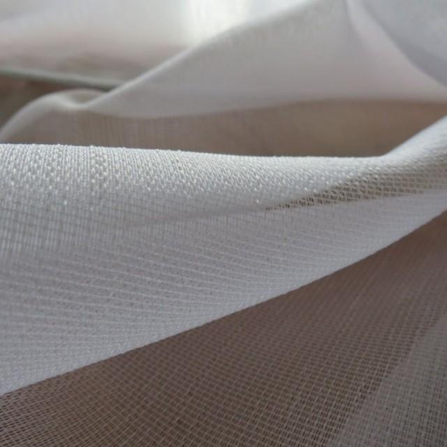 Tkanina firana typu deszczyk biała 105 – Na metry – zdjęcie 1