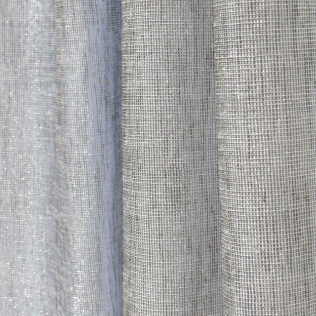Zasłona szaro srebrna połyskująca 110 – Zasłony – zdjęcie 1