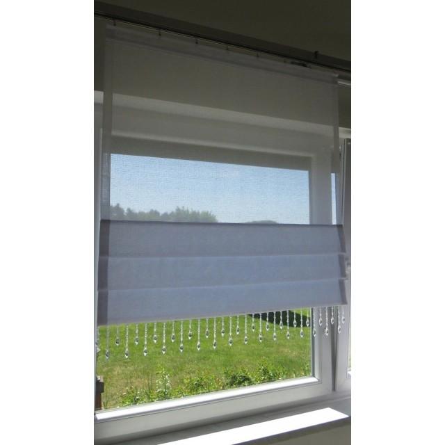 Firana panel roletka z koralikami 014 – Firany – zdjęcie 2