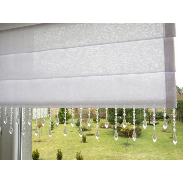 Firana panel roletka z koralikami 014 – Firany – zdjęcie 3