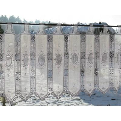 Firana zazdrostka do kuchni z gipiurą 116 – Do kuchni – zdjęcie 4