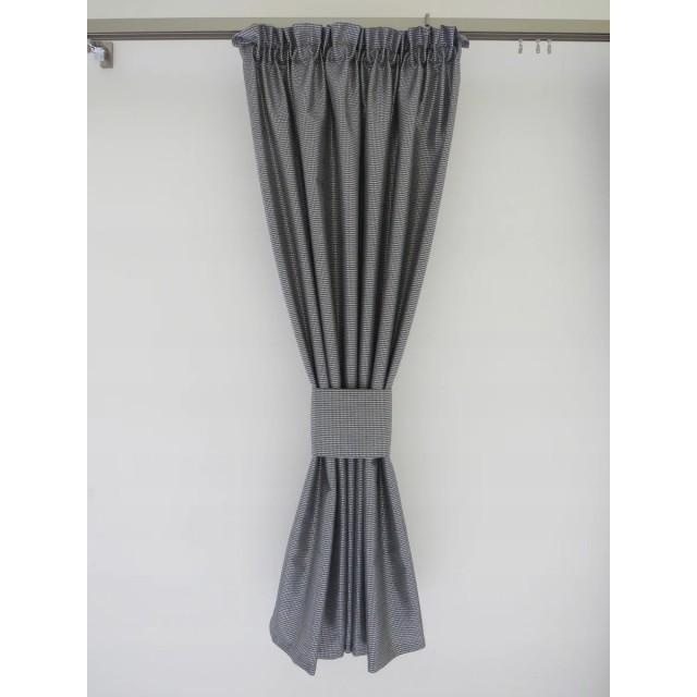 Zasłona szaro srebrna połyskująca GLAMOUR 142 – Zasłony – zdjęcie 3