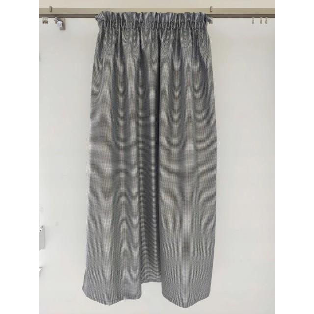 Zasłona szaro srebrna połyskująca GLAMOUR 142 – Zasłony – zdjęcie 4