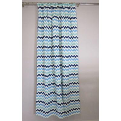 Zasłona wzór zyg zak 145 – Zasłony – zdjęcie 4