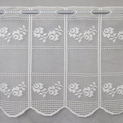 Firana zazdrostka do kuchni kremowa 018 – Do kuchni – zdjęcie 1