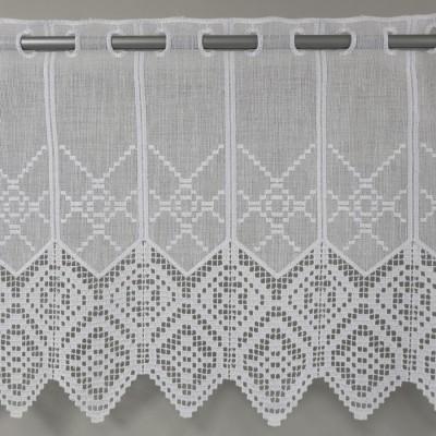 Firana zazdrostka do kuchni z gipiurą 153 – Do kuchni – zdjęcie 1