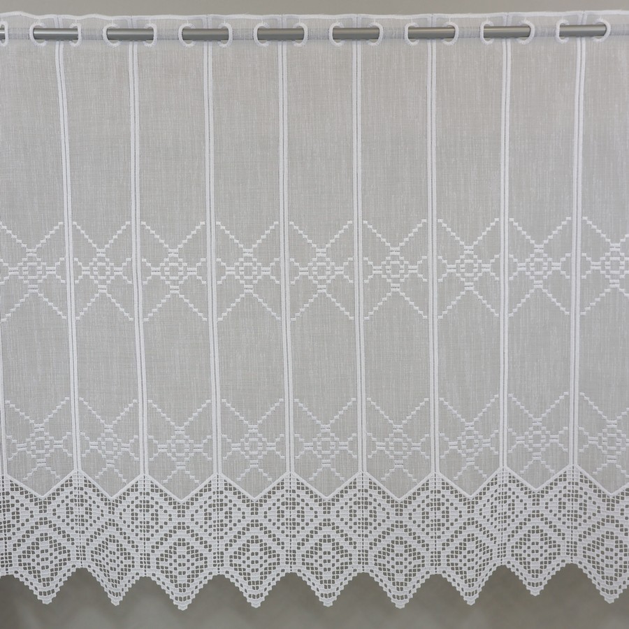 Firana zazdrostka do kuchni z gipiurą 153 – Do kuchni – zdjęcie 2