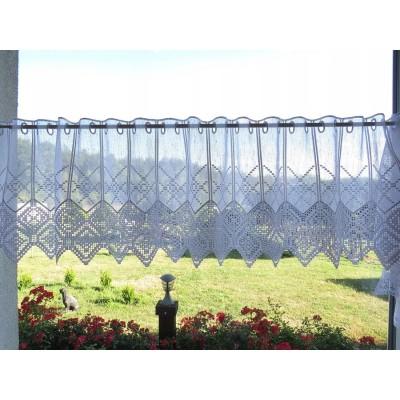 Firana zazdrostka do kuchni z gipiurą 153 – Do kuchni – zdjęcie 3