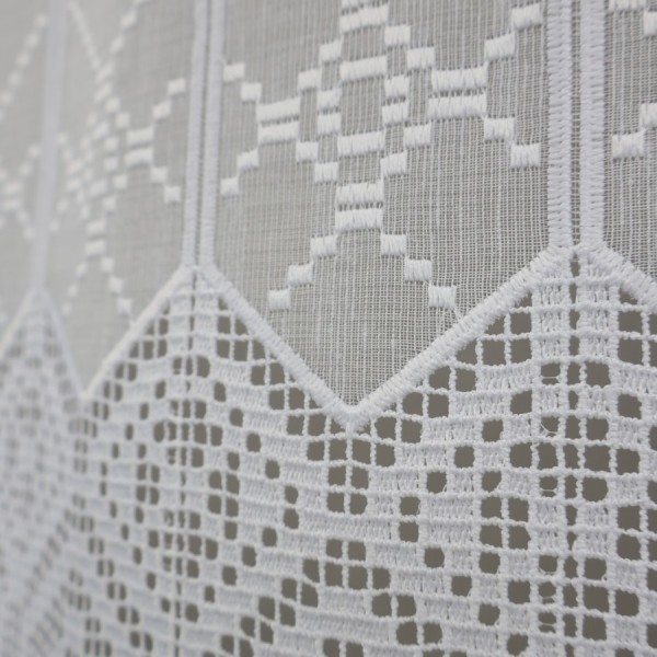 Firana zazdrostka do kuchni z gipiurą 153 – Do kuchni – zdjęcie 5