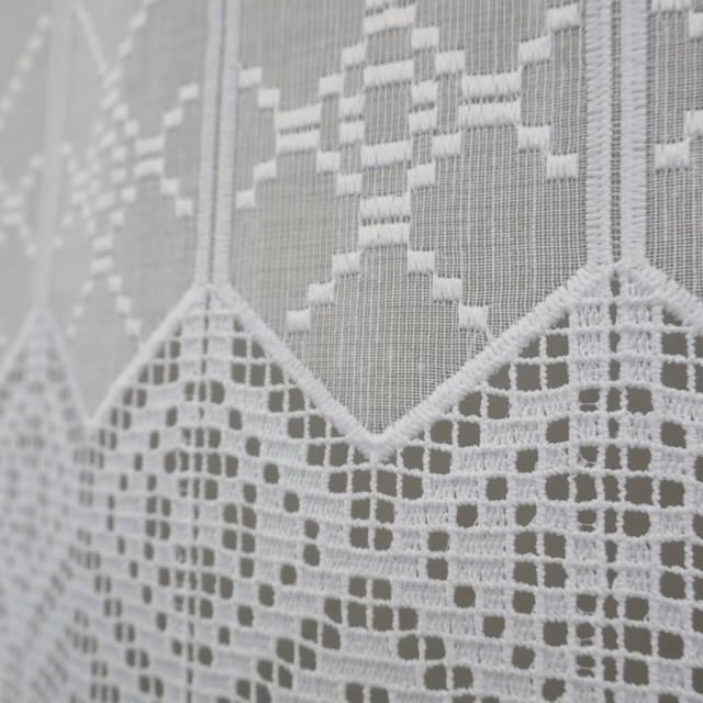 Firana zazdrostka do kuchni z gipiurą 153 – Do kuchni – zdjęcie 5