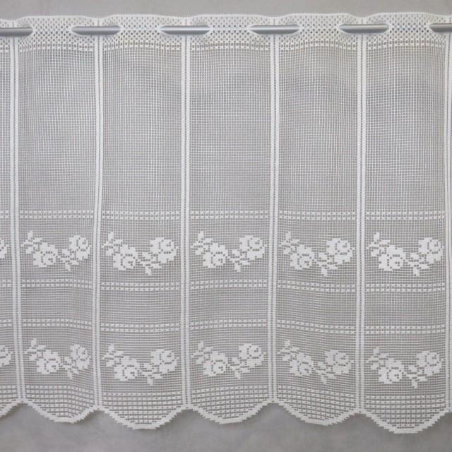 Firana zazdrostka do kuchni kremowa 018 – Do kuchni – zdjęcie 2