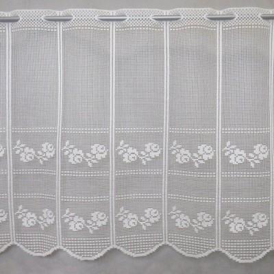 Firana zazdrostka do kuchni kremowa 018 – Do kuchni – zdjęcie 2