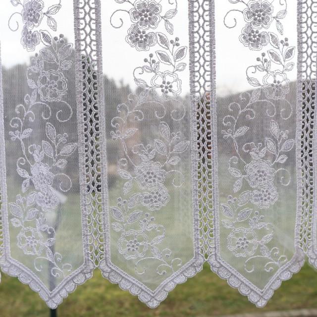 Firana zazdrostka do kuchni organza siateczka 155 – Do kuchni – zdjęcie 2