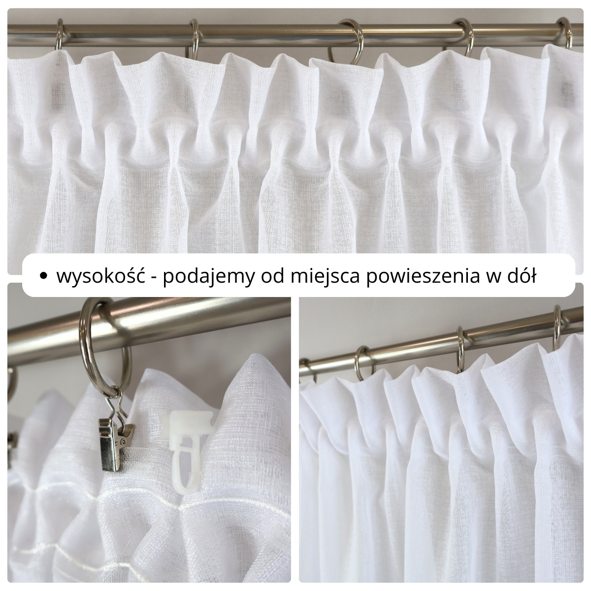 Taśma Z3 marszczenie 1:2,5